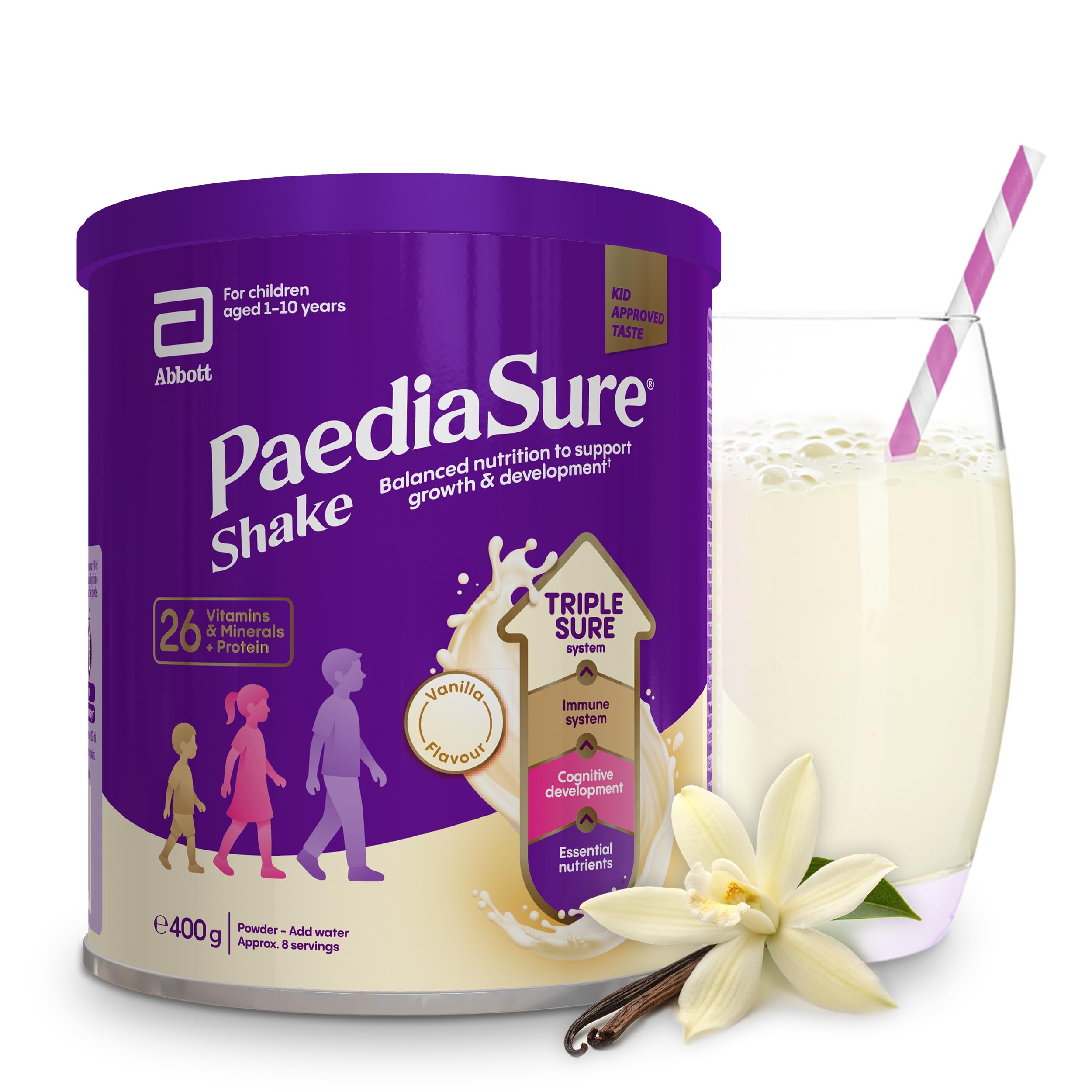 PaediaSure Shake – Vanilla – Multivitamin for Kids – 400g