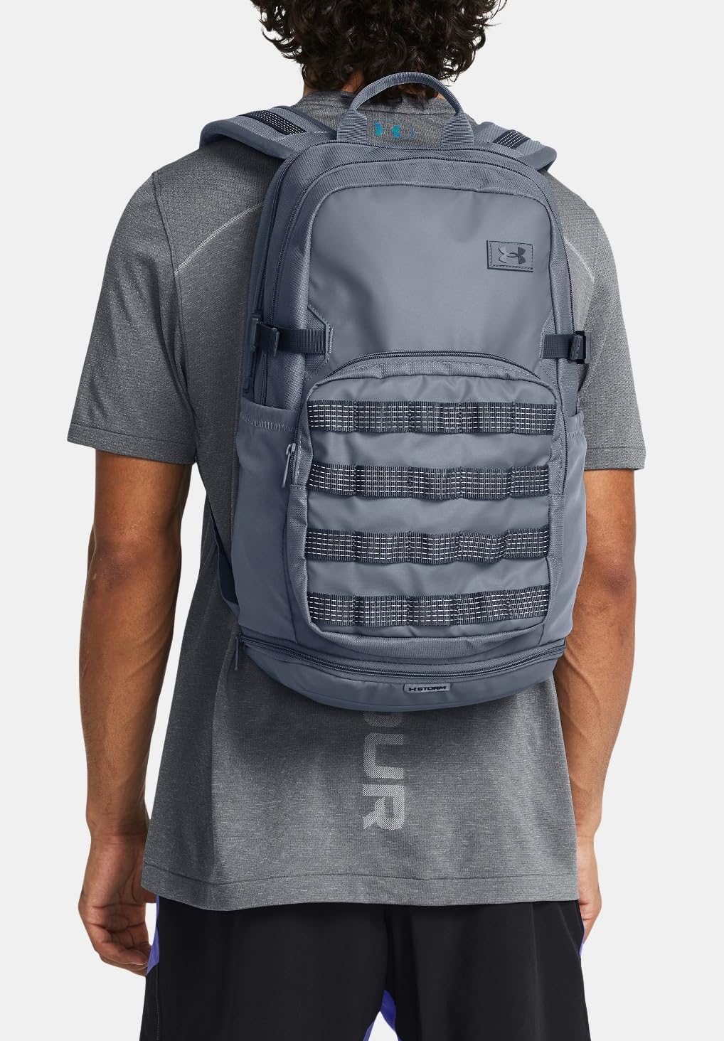 Under Armour UA Triumph Sport Backpack Training Bag (Gravel/Downpour Gray/Downpour Gray)