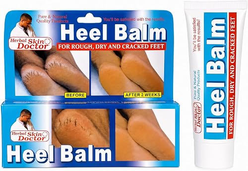Cracked Heel Repair Balm – Fast Healing Foot Cream for Dry, Cracked Heels & Hands – Deep Moisturizing Heel Treatment for Rough Skin