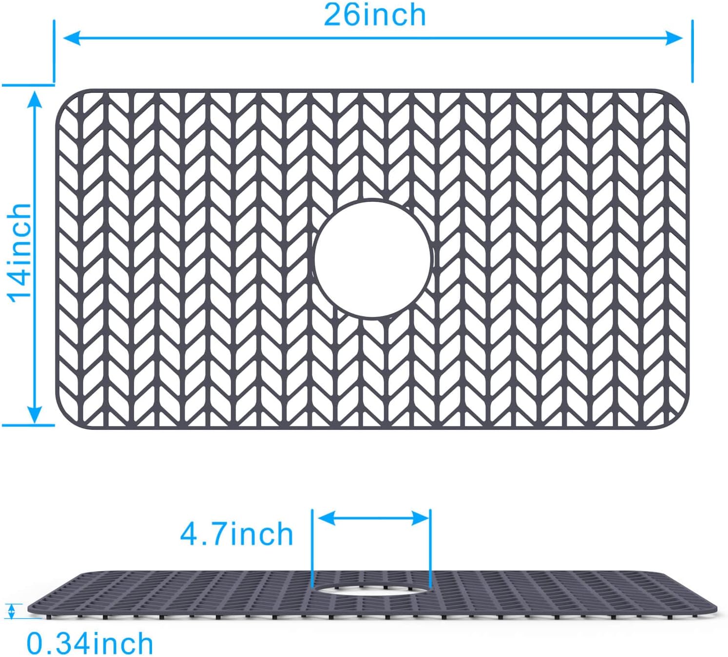Sink protectors for kitchen sink,Dish Drying Mat for Kitchen Counter