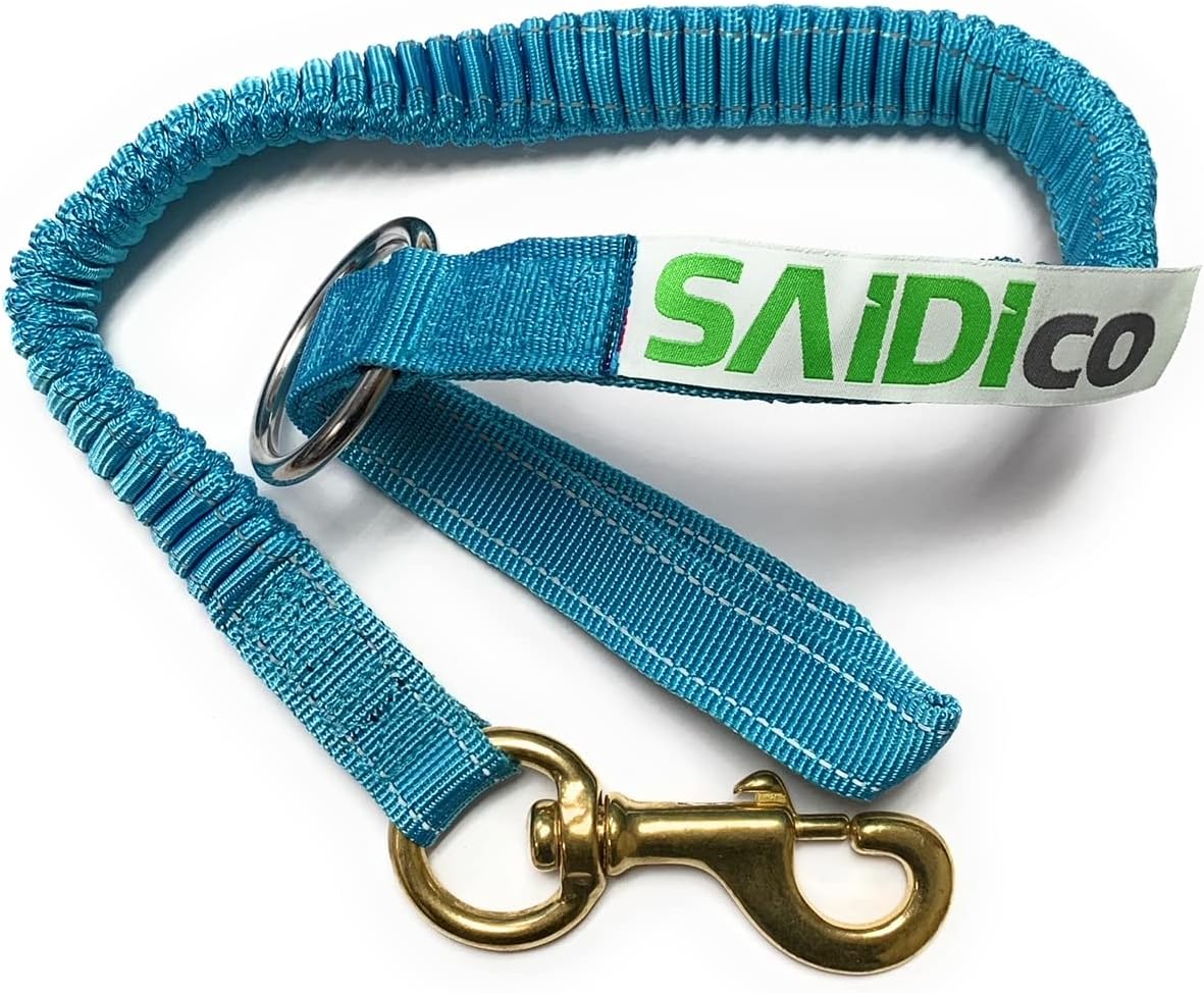 SaidiCo 56" Bungee Chainsaw Strap W/ 2" Ring & 225-4-1/4" Long Snap