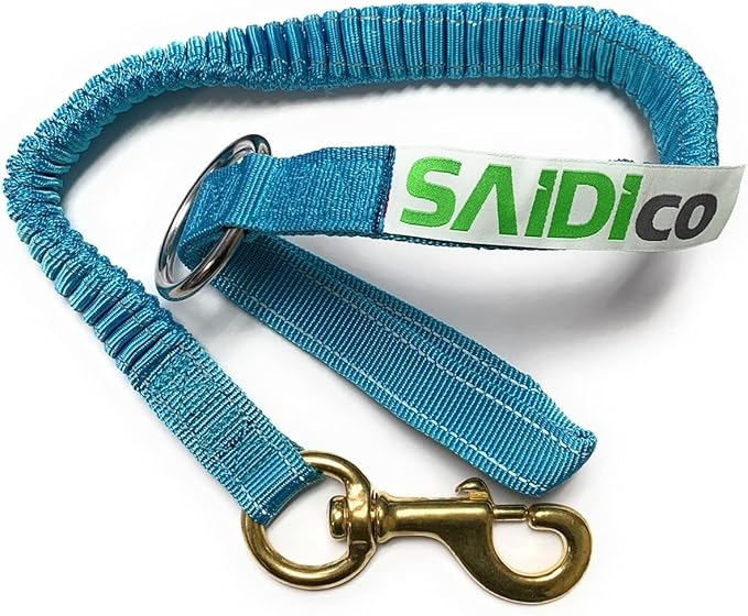 SaidiCo 56" Bungee Chainsaw Strap W/ 2" Ring & 22541/4" Long Snap