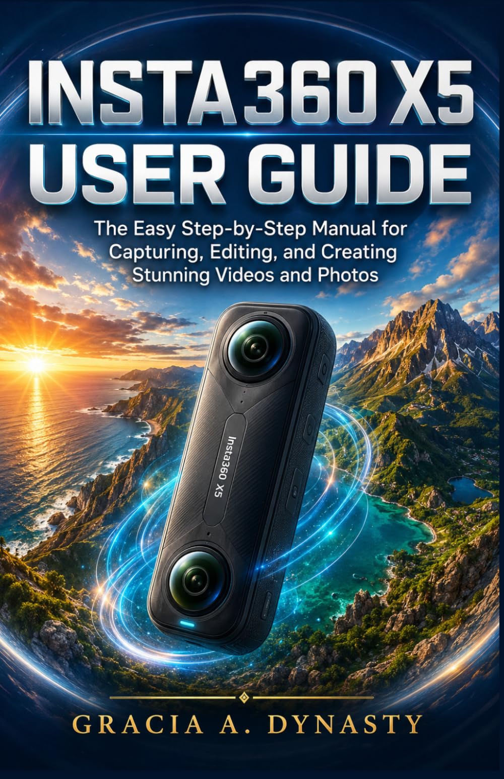 INSTA360 X5 USER GUIDE: The Easy Step-by-Step Manual for Capturing, Editing, and Creating Stunning Videos and Photos