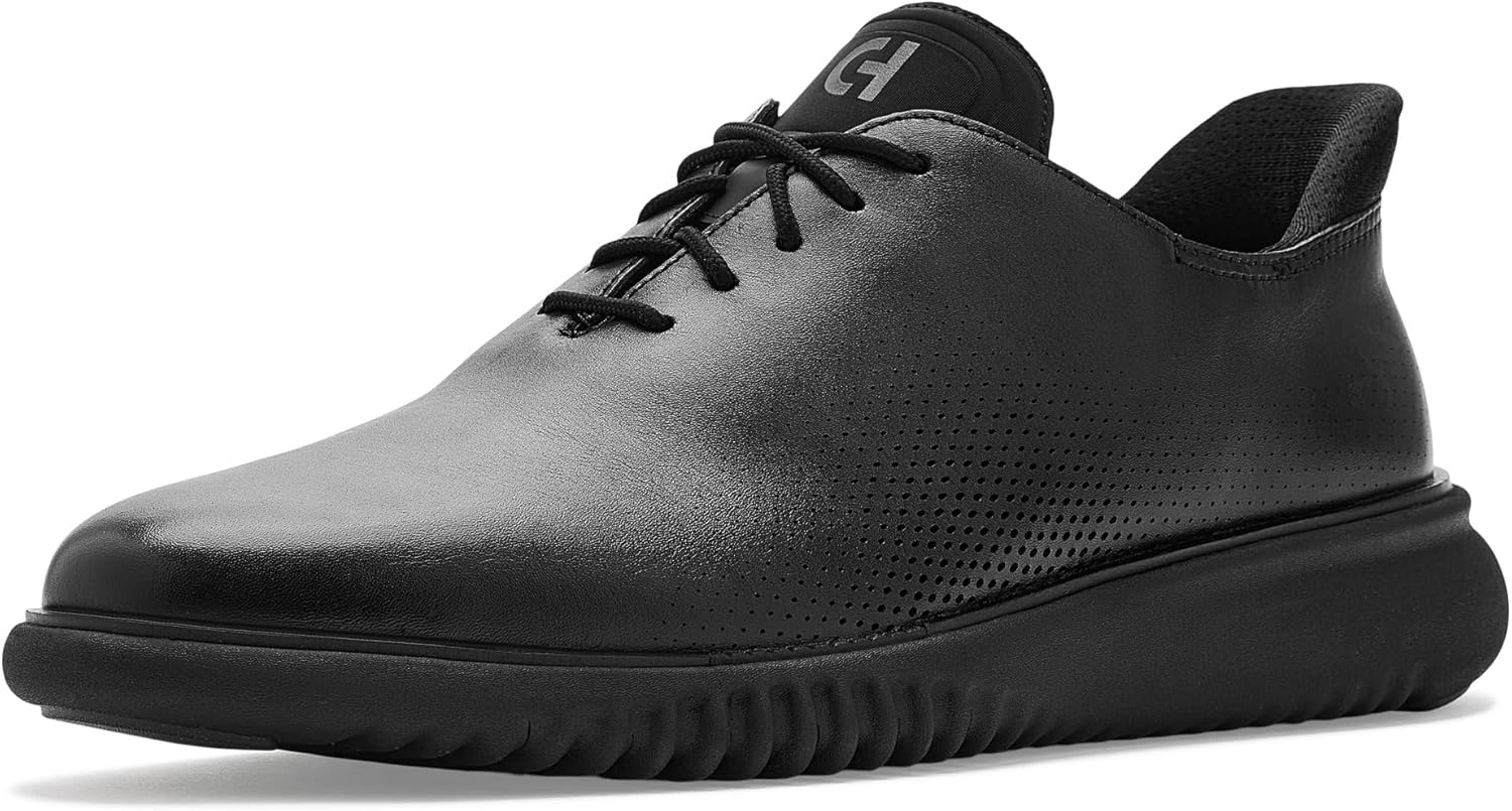 Cole Haan Men's 2.ZEROGRAND Evolution Laser Cut Quick-On Oxfords - Stylish Slip-On Dress Sneakers