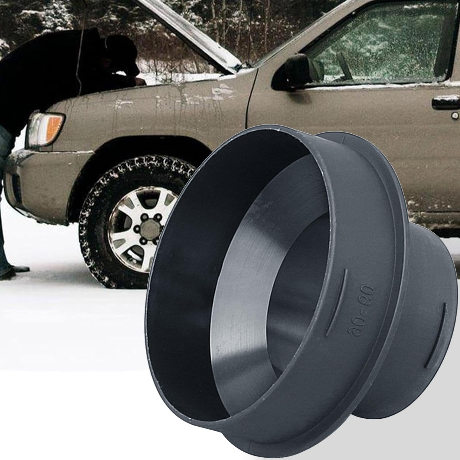 Réducteur De Canal, Adaptateur De Sortie De 90 Mm à 60 Mm, Réducteur De Tuyau, Connecteur De Conduit De Chauffage à Air, Réducteur De Canal Pour La