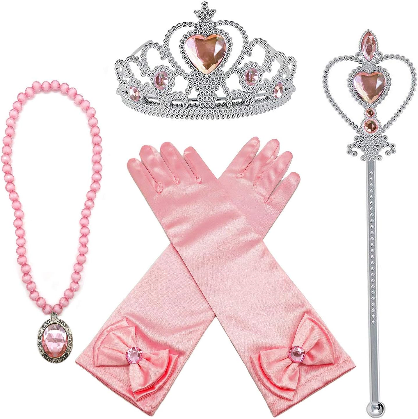 Fanydresswale Princess ELSHIA Cinderella Hair Queen Dress up Accessories Set for Girls