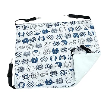 Meri SHOPP Cat Hammock Bed Swing Comfy Dog Pet Cats Hanging Fun Pets Furniture Beds Winter White S