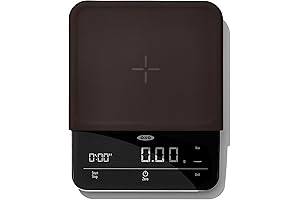 OXO Brew 6 Lb. Precision Digital Kitchen Scale with Pull-Out Display, Black