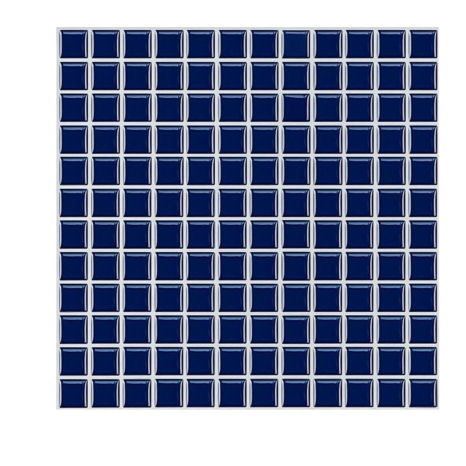 Mosaic Marble Effect Tile Stickers, Mosaic Tile Stickers Self-Adhesive Peel and Stick Wallpaper Decoration Multicolor(Color 4)