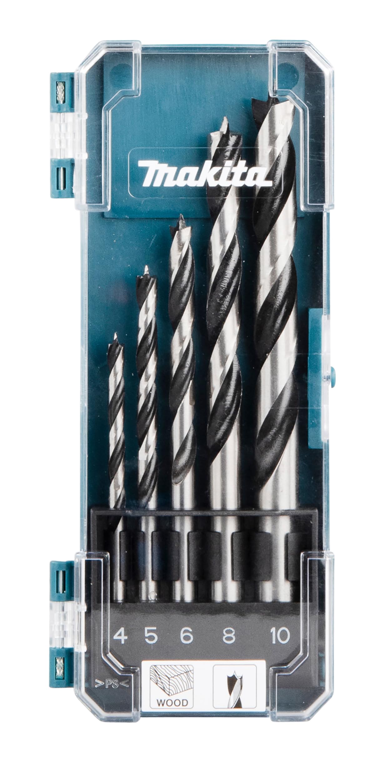 Makita D-​72861 - Juego de brocas para madera (5 piezas)