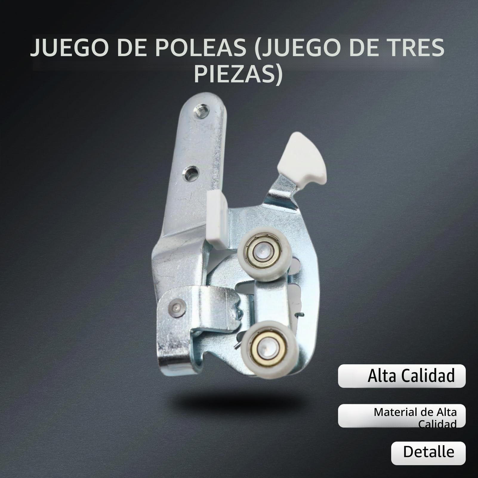 Juego de ruedas de puerta lateral superior central inferior 9033S0 compatible con Fiat Ducato rodillo deslizante derecho para Jumper Boxer 1352331080 juego de poleas