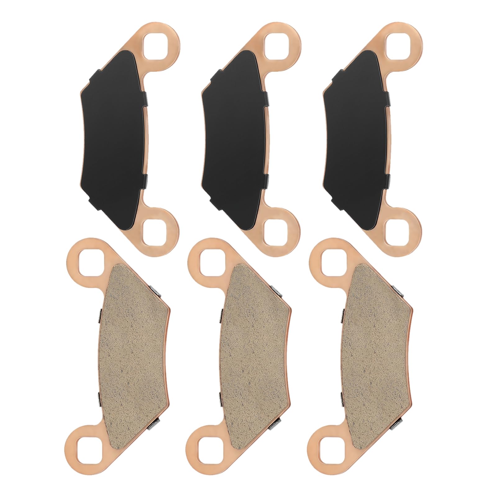 Vordere und Hintere Bremsbeläge Sinter für Polaris Sportsman 300/400 / 450/500 / 550/570 / 800/850 / ETX Scrambler 850 Predator Outlaw 500 Hawkeye
