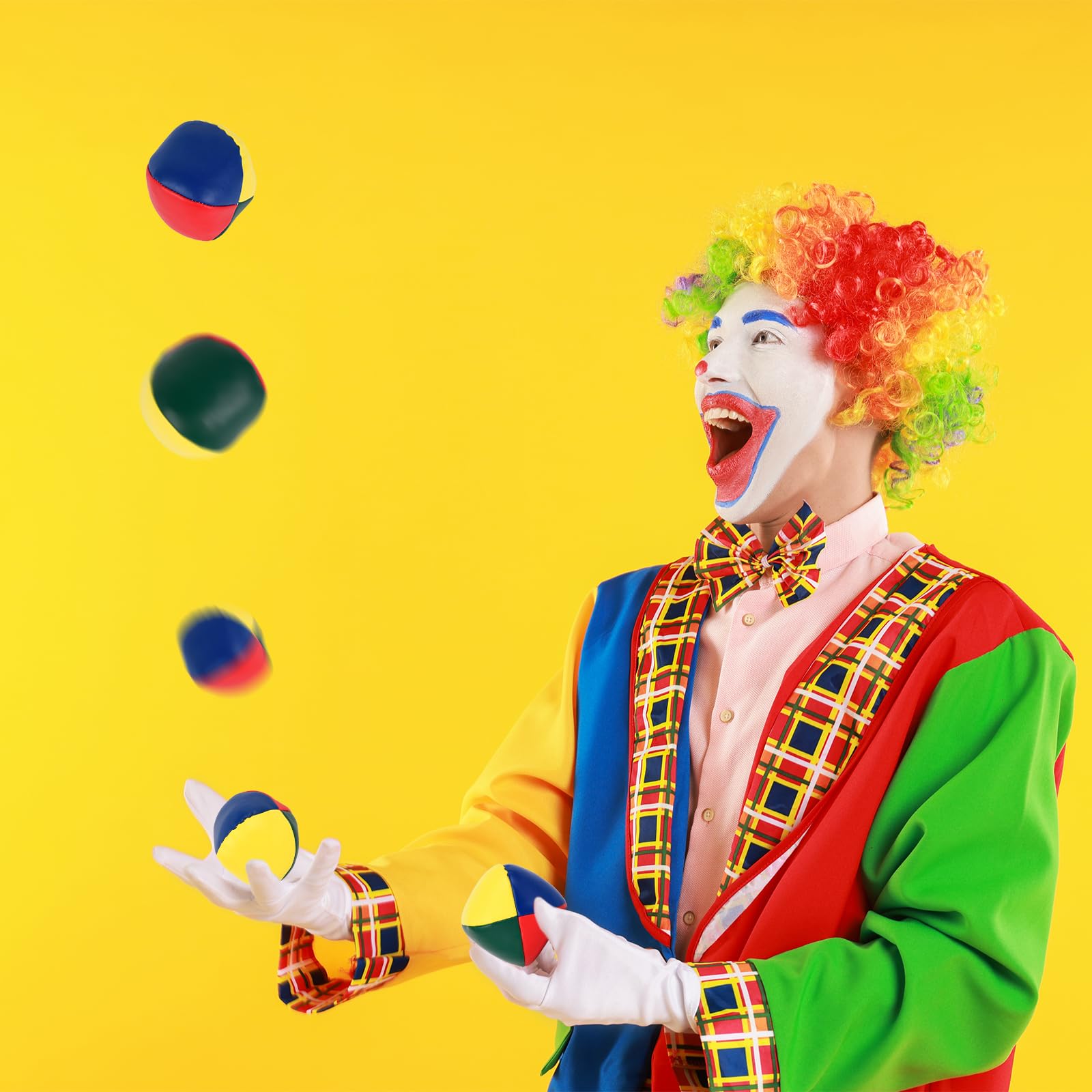 24 palline da giocoleria per principianti, palline colorate da giocoleria