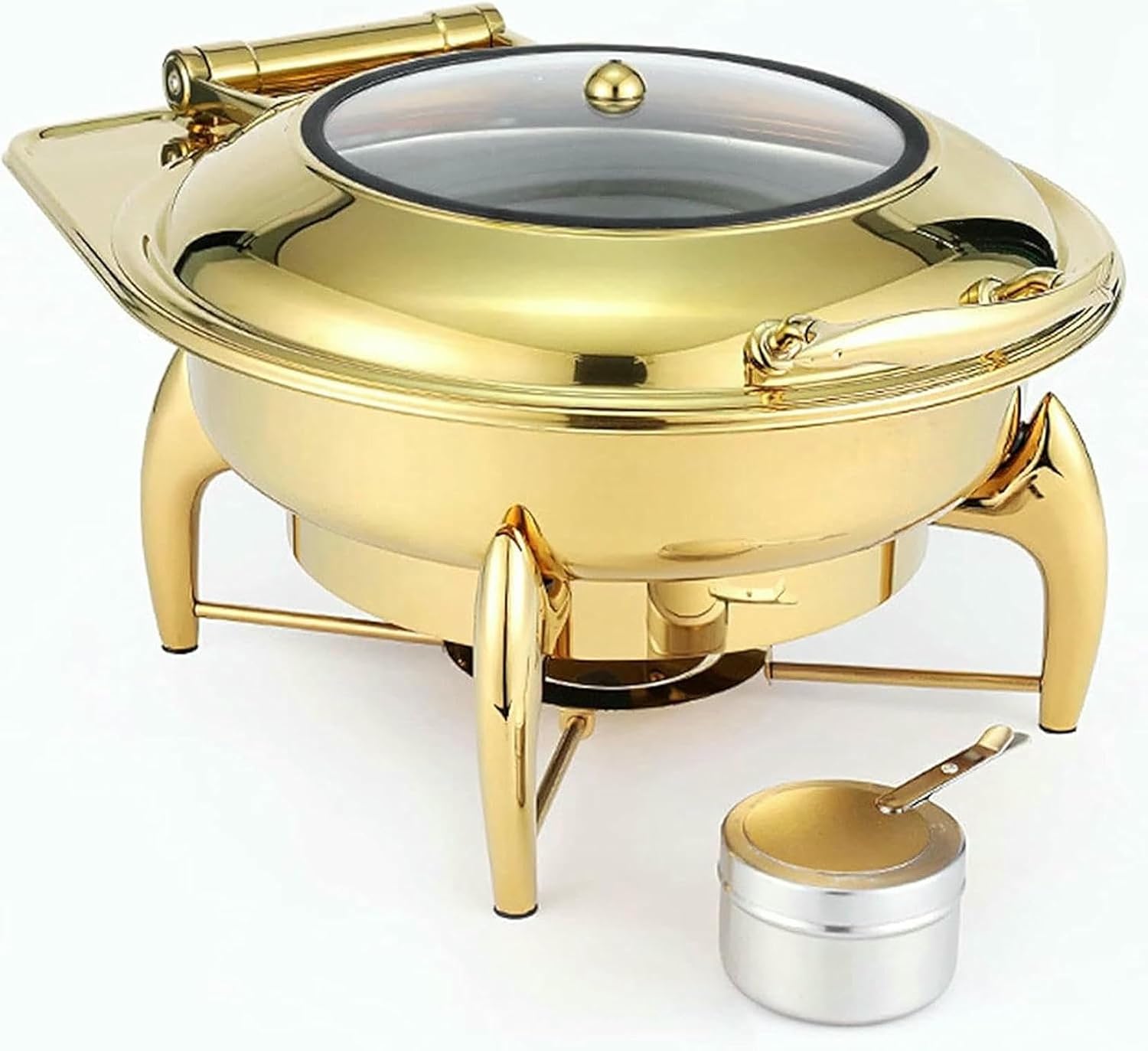 Electric Buffet Server Server and Heater for Catering Buffet - Buffet Game of Hot Stainless Steel Pots, Buffet Game with Hot Plates, Plates Heater for