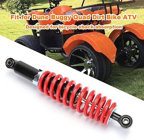 Miniatura 2 de Aramox Suspensión de choque, 13.780 in13.8 pulgadas, amortiguador trasero universal para Dune Buggy Quad Dirt Bike ATV