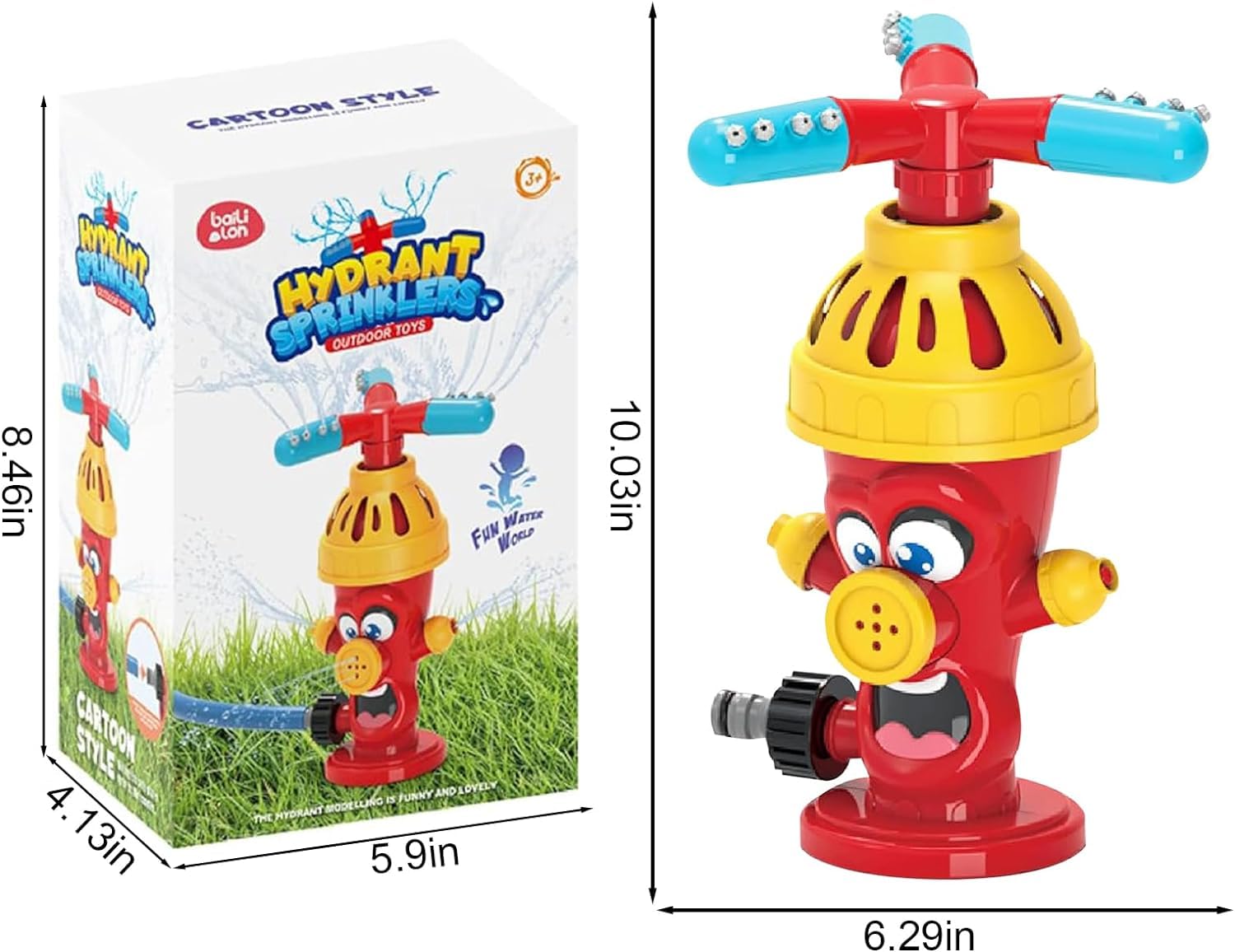 Allecto Plus - Watersproeier voor kinderen. Bouw daarmee de leukste