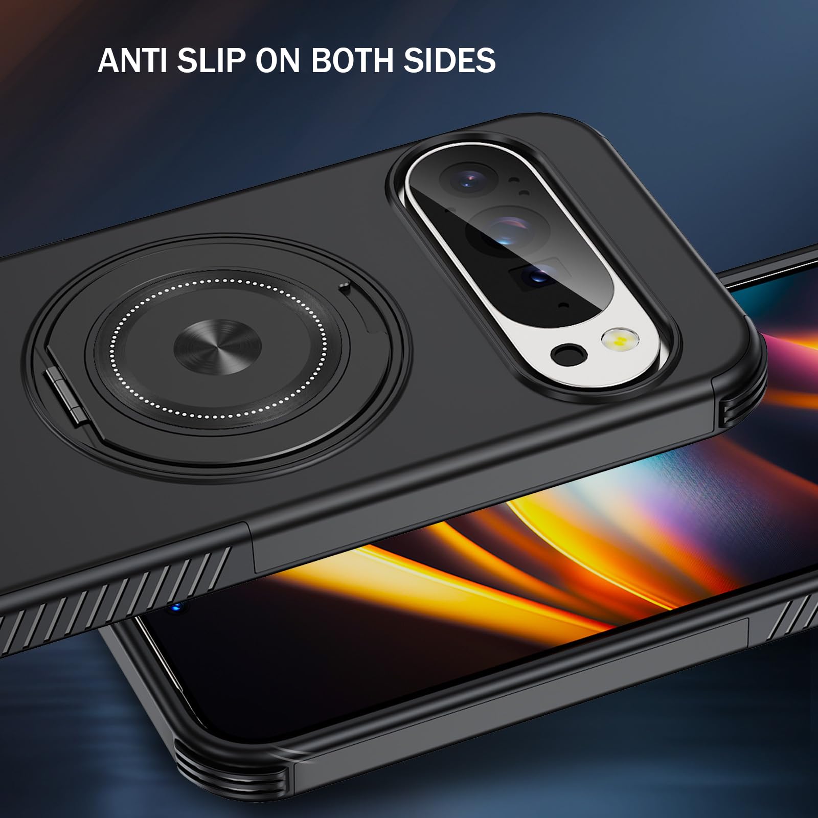 Coque Magnétique Pour Google Pixel 11 Pro XL/ 11 Pro/ 11, Support Réglable