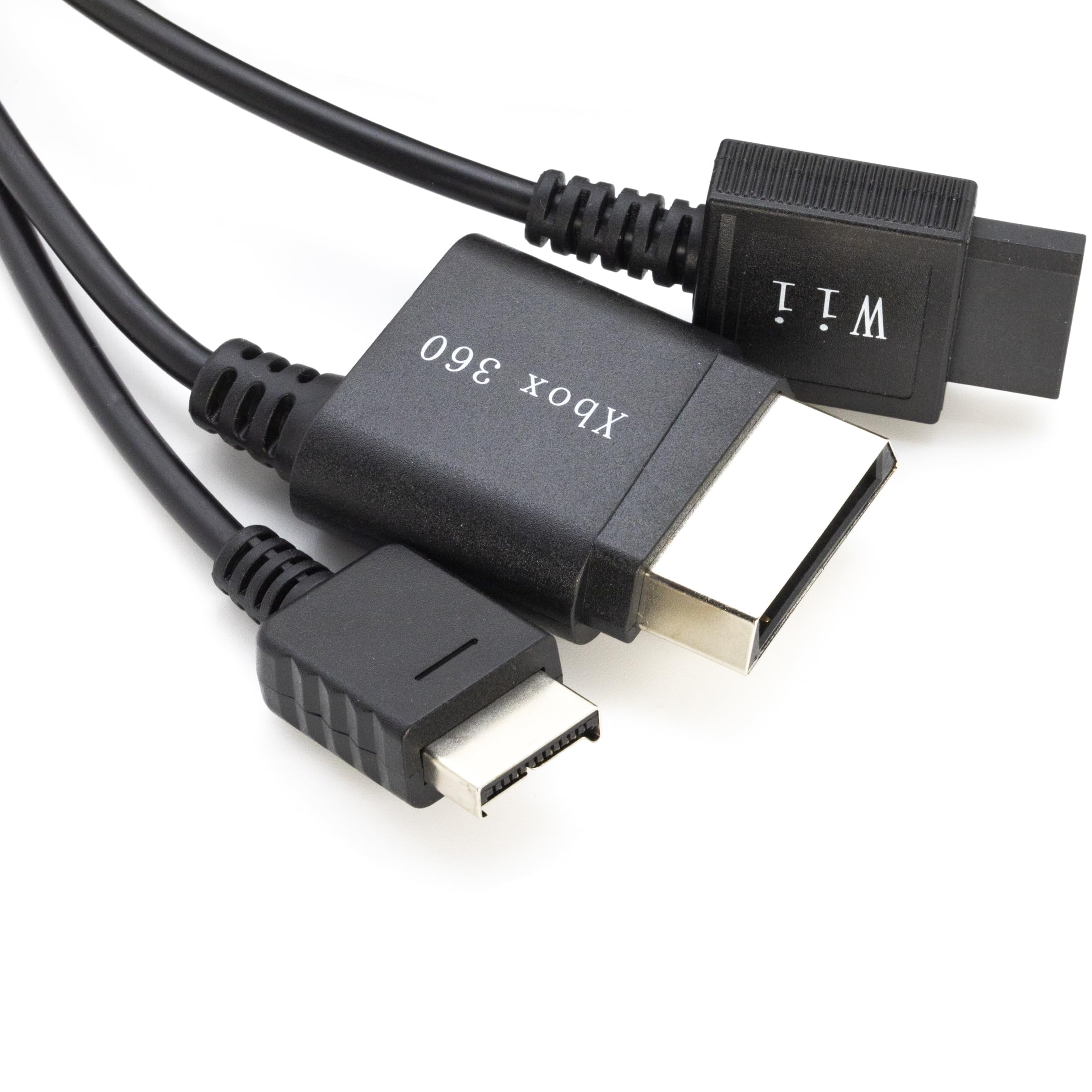 jujinglobal Cabo componente S-Video AV de 1,8 m para Xbox 360, Wii