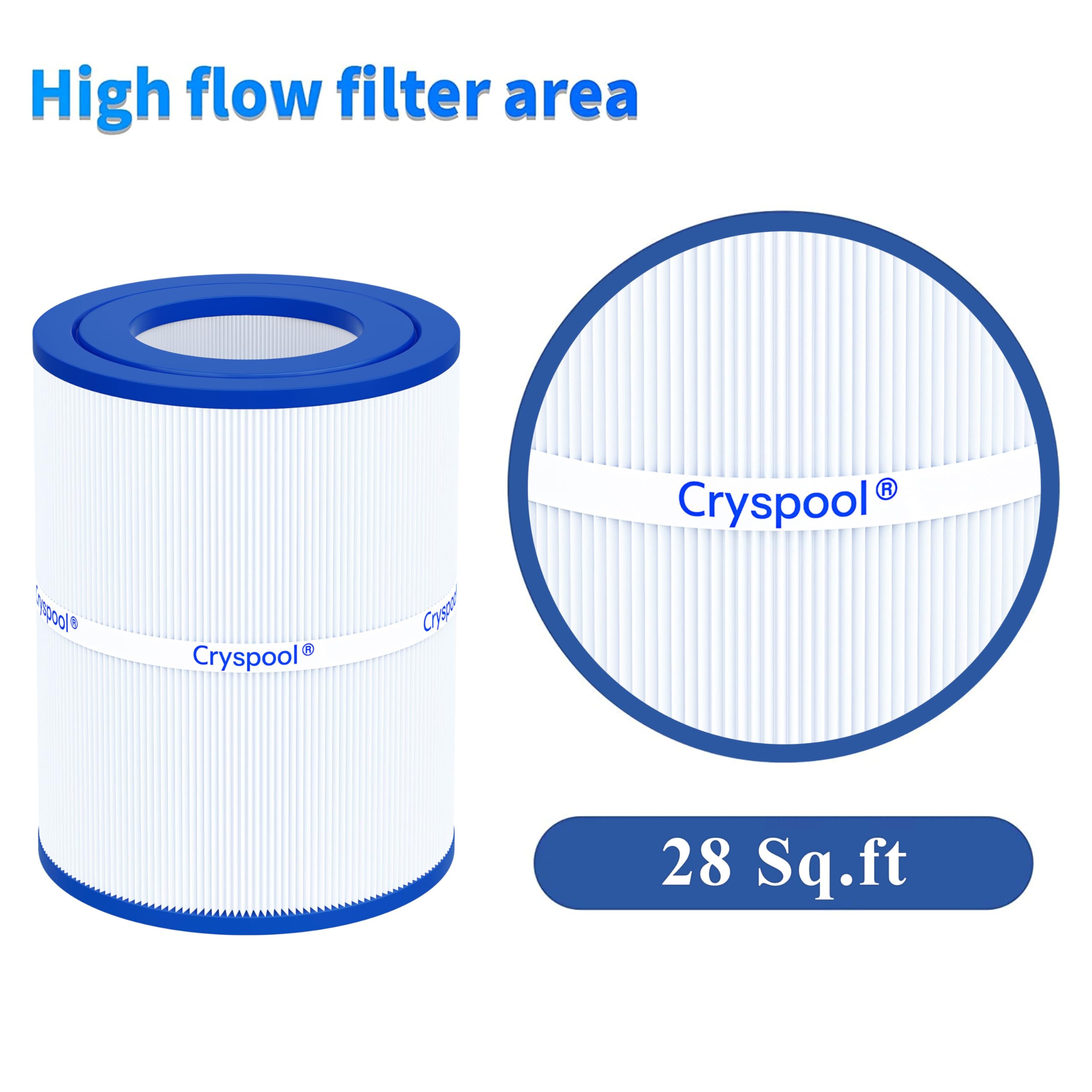 Cryspool® PDM28 filtr kompatybilny z filtrem spa Aqua Crest PDM28 461273, Dream Maker, wkład filtrujący spa 28 m2, 2 szt