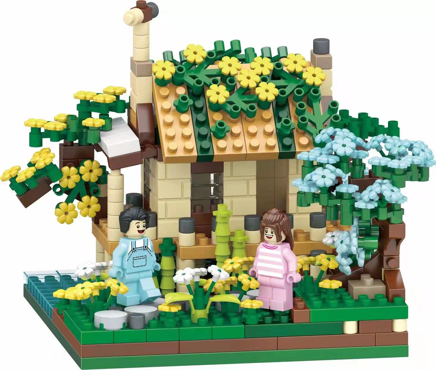 COZYMASSPort Cabin Building Set Model Kit and Gift for Kids and Adults