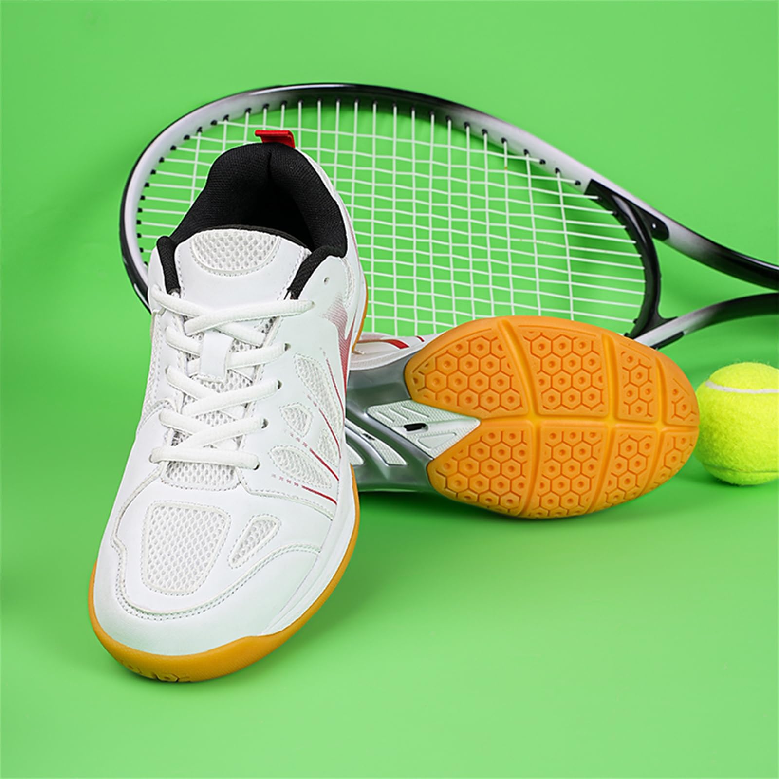 Zapatos De Bádminton Zapatillas De Deporte De Cancha Interior para Hombres Zapatillas Ligeras De Pickleball Squash