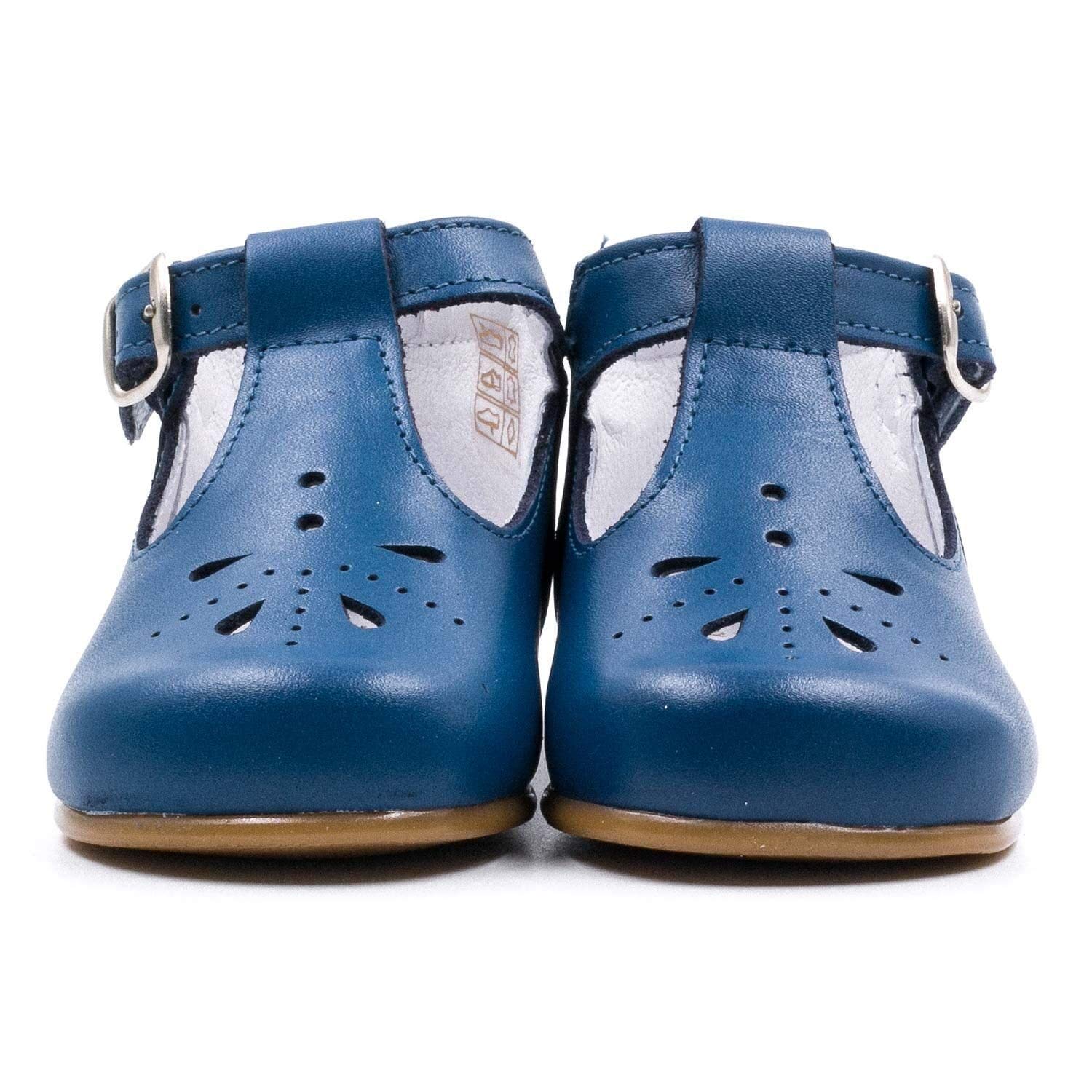 Boni & Sidonie - Zapatos para bebé, Azul (azul), 22 EU