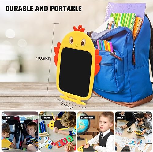 Miniatura 4 de Tableta de escritura LCD juguetes para niños pequeños tablero de garabatos de 85 pulgadas almohadillas de dibujo electrónicas tablero de dibujo de