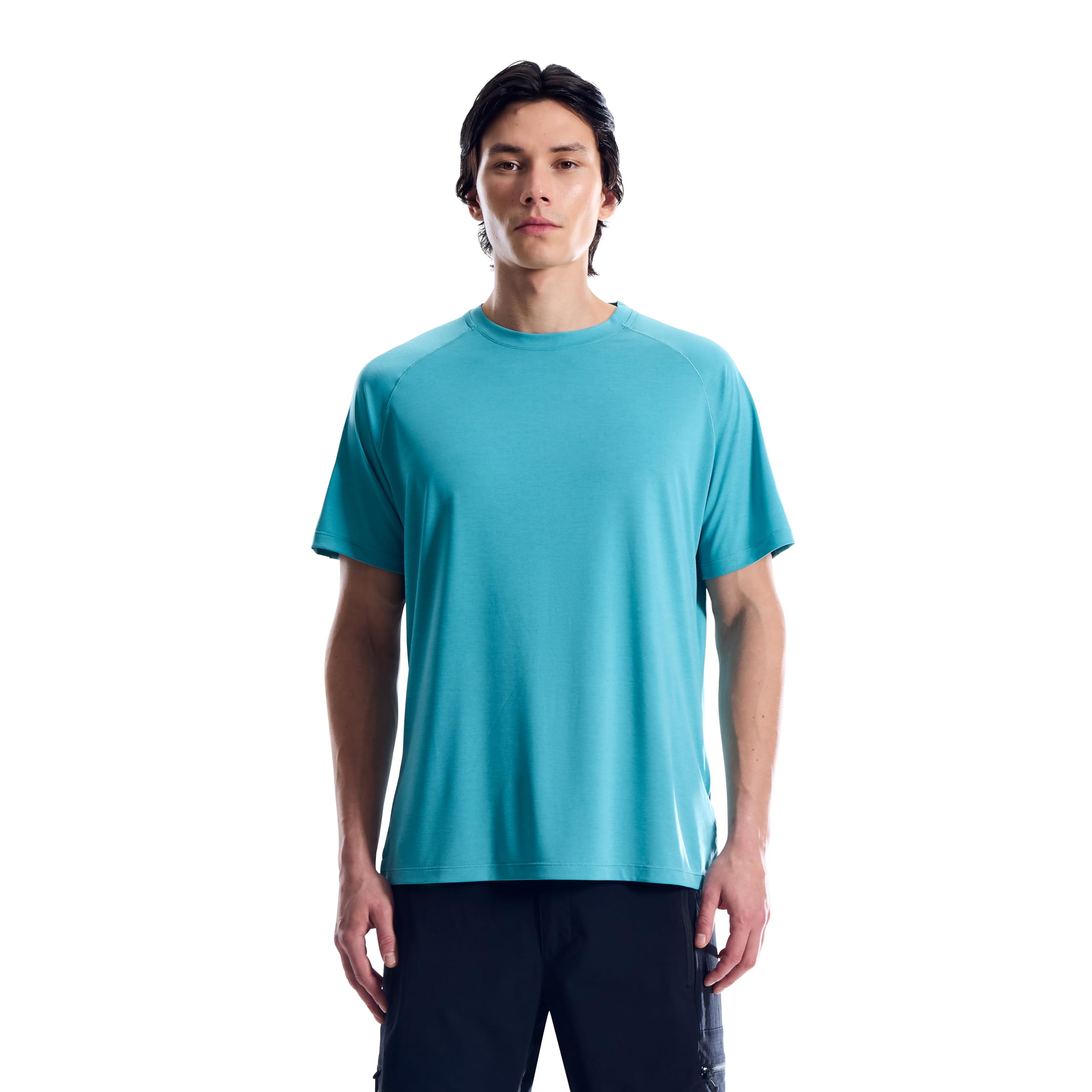 Berghaus Men's Mid Blue Ivyhill Light Technical Tee Large