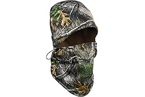 Camo Balaclava for Hunting, Winter Balaclava Face Mask with Fleece