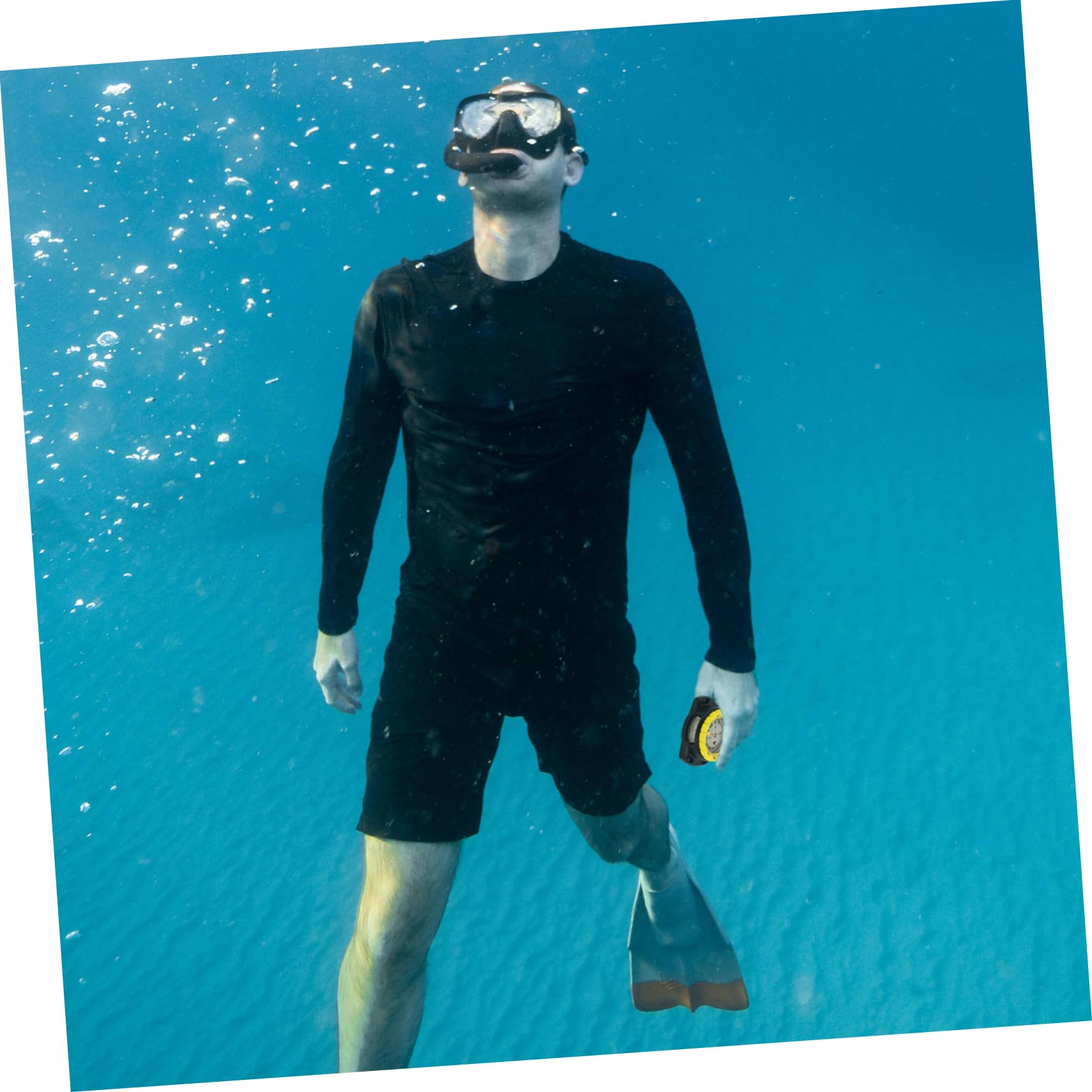 BESPORTBLE Reloj con Brújula de Buceo Brújula Compacta con Banda Elástica para Kayak y Senderismo Exteriores