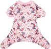 CuteBone Small Dogs Outfit Soft Puppy Onesies Pjs Dog Pajamas Pet Coat Cat Apparel Comfy Doggie Jumpsuit Bodysuit for All Seasons P67L