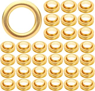 VICASKY 50 conjuntos de ilhós de cobre kit de ilhós de ilhós de cobre, ferramenta de ajuste de ilhós, kits de ilhós de metal para sapatos, roupas, cinto, artesanato, projetos faça você mesmo