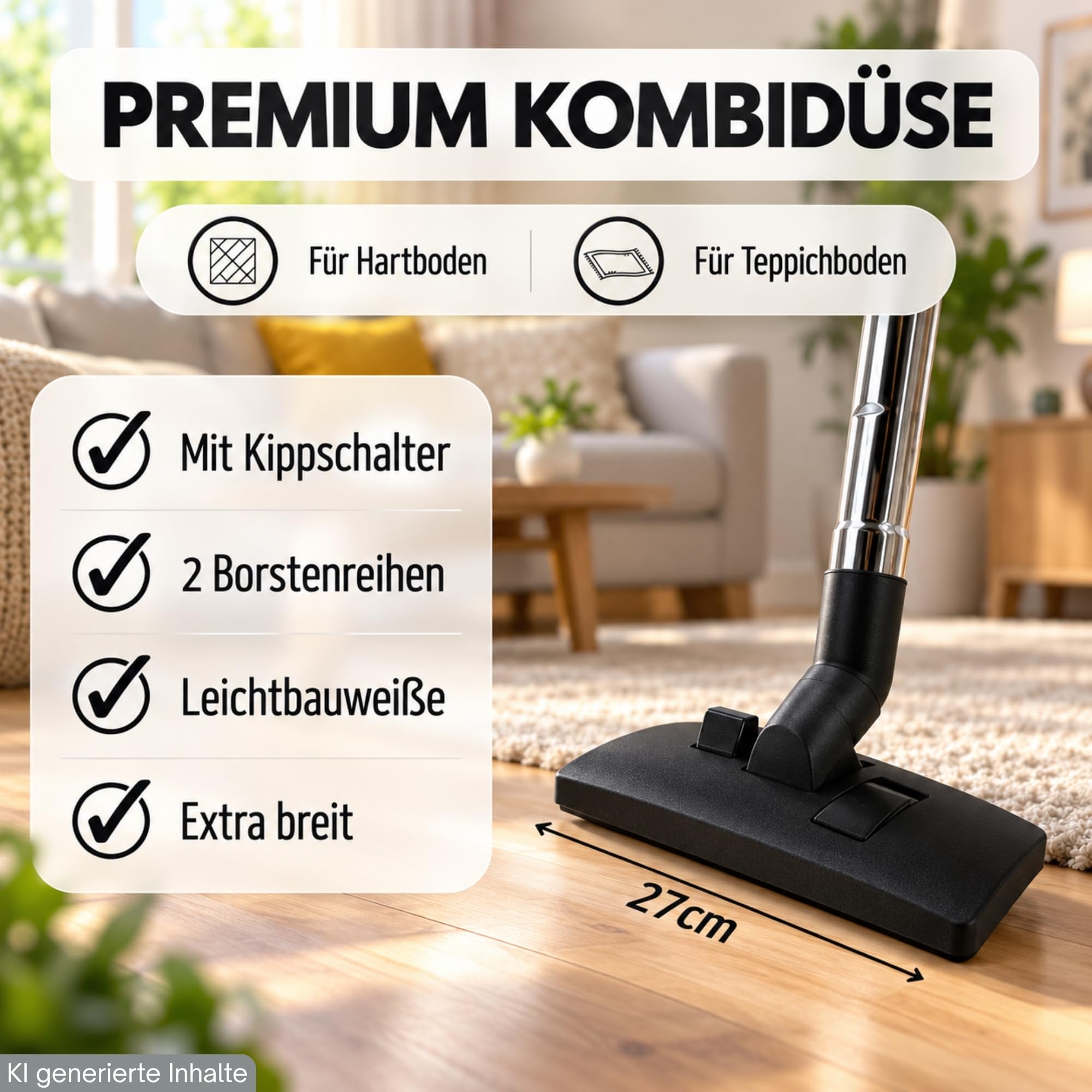 Zubehör Set passend für Kärcher WD 3.500 P *EU-II (1.629-681.0), WD 3.540 P Staubsauger Schlauch Handgriff Griffschlauch 35mm Rundanschluss Staubsaugerschlauch Ersatzteile