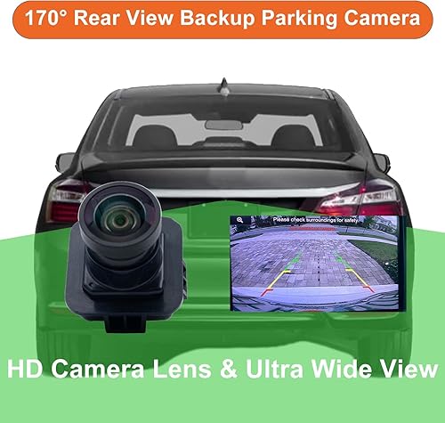 Miniatura 5 de Cámara de respaldo de visión trasera compatible con Ford F-150 2011-2014 Ford Mustang 2015-2018 Park Assist Camera Reemplaza# BL3Z-19G490-B