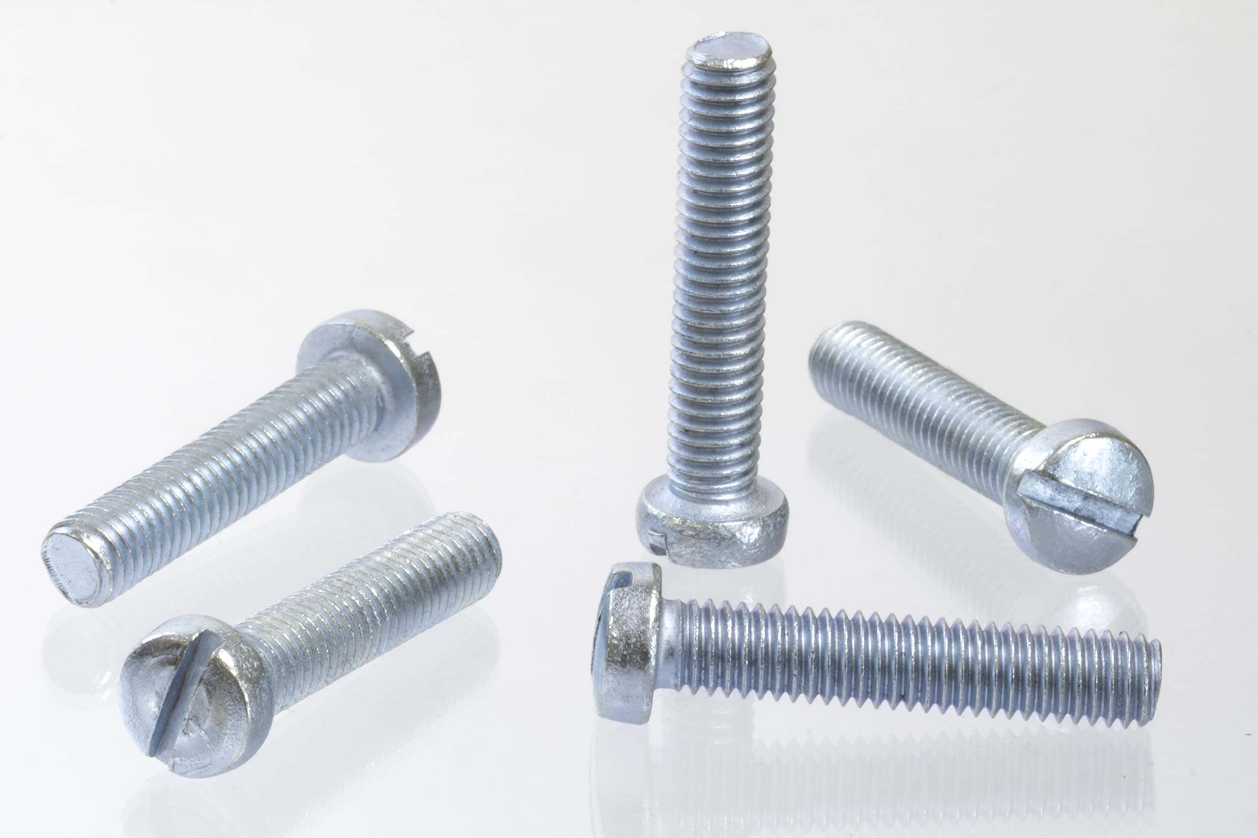 Viti Cilindriche A Fessura Viti Cilindriche In Acciaio Inox V2A DIN 84 - Con Testa A Fessura, Misure Da M1,6 A M6, Perfette Per Progetti Di Fissaggio Resistenti Viti Inox V2A Classe A2 - Foto 7