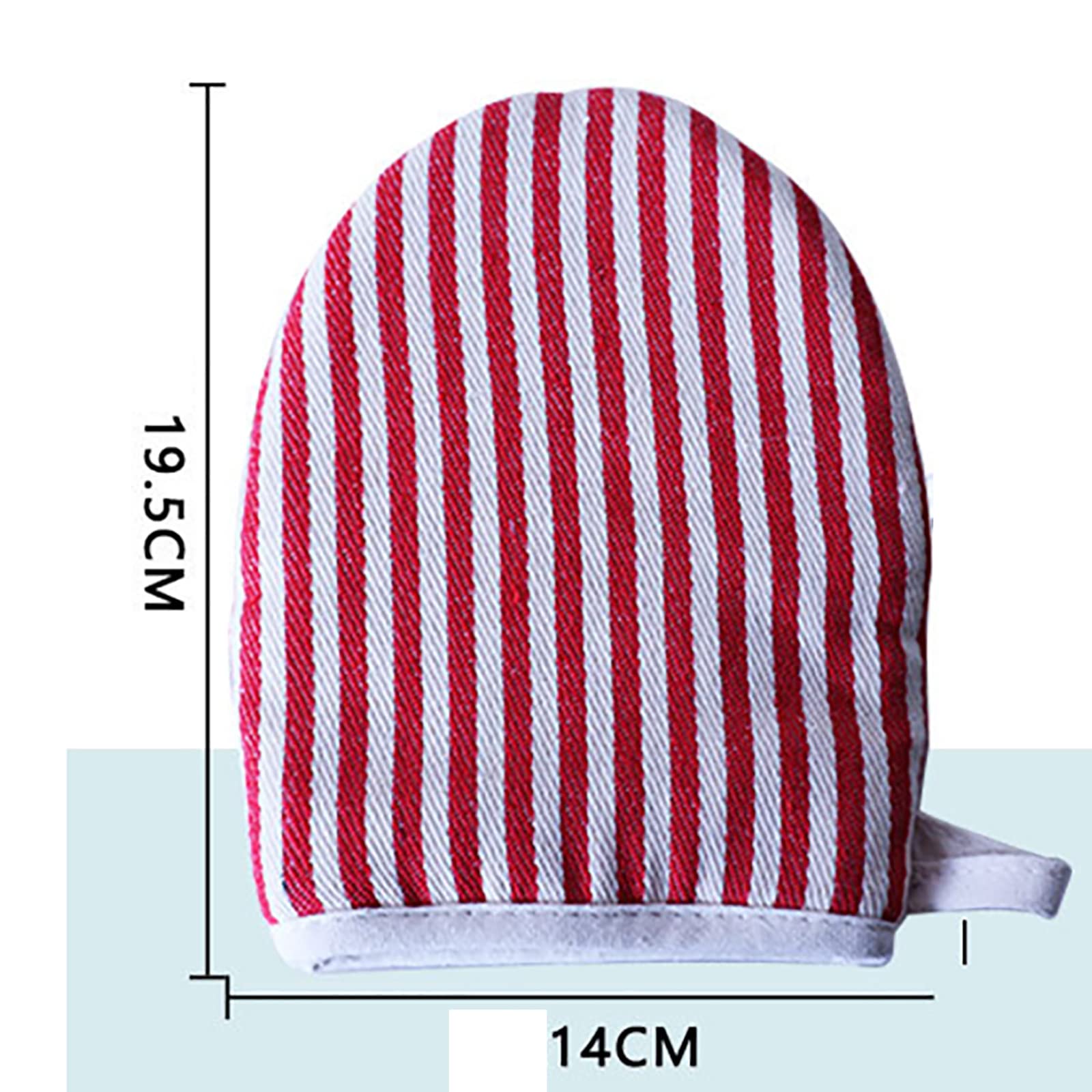 Mini guantes de horno para cocinar, manoplas para hornear, guantes de horno resistentes al calor con lazo para colgar, parrilla, barbacoa, cocina, cocina, hornear, azul, talla única