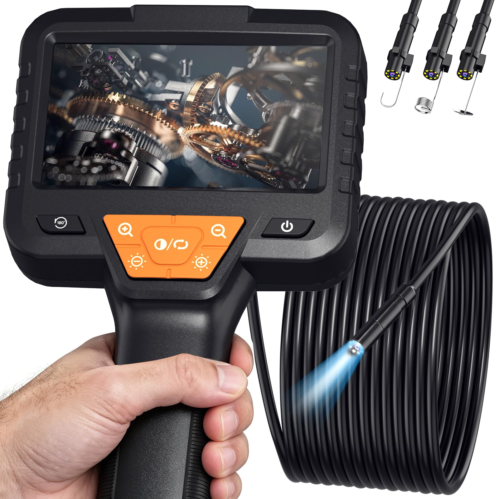 camera endoscopique 10m éclairage led