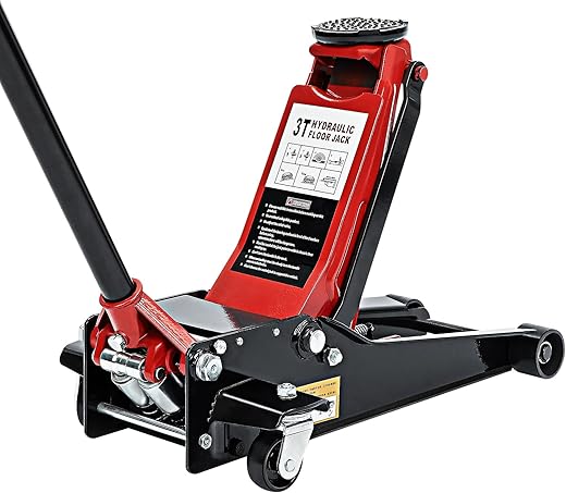 3 Tonne Trolley Jack Hydraulic Car Jack, Low Profile Floor for Car...