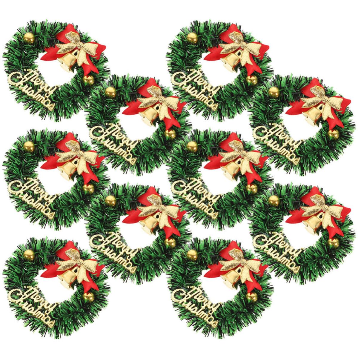 20 Pezzi Mini Ghirlanda di Natale Artificiale, Delicata
