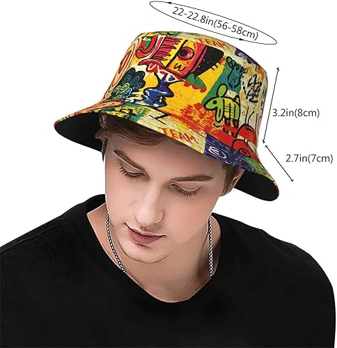 Miniatura 9 de Sombrero de pescador de cachemira turquesa para mujeres y hombres, gorra de pescador de arte de verano, sombreros de sol para pesca, para
