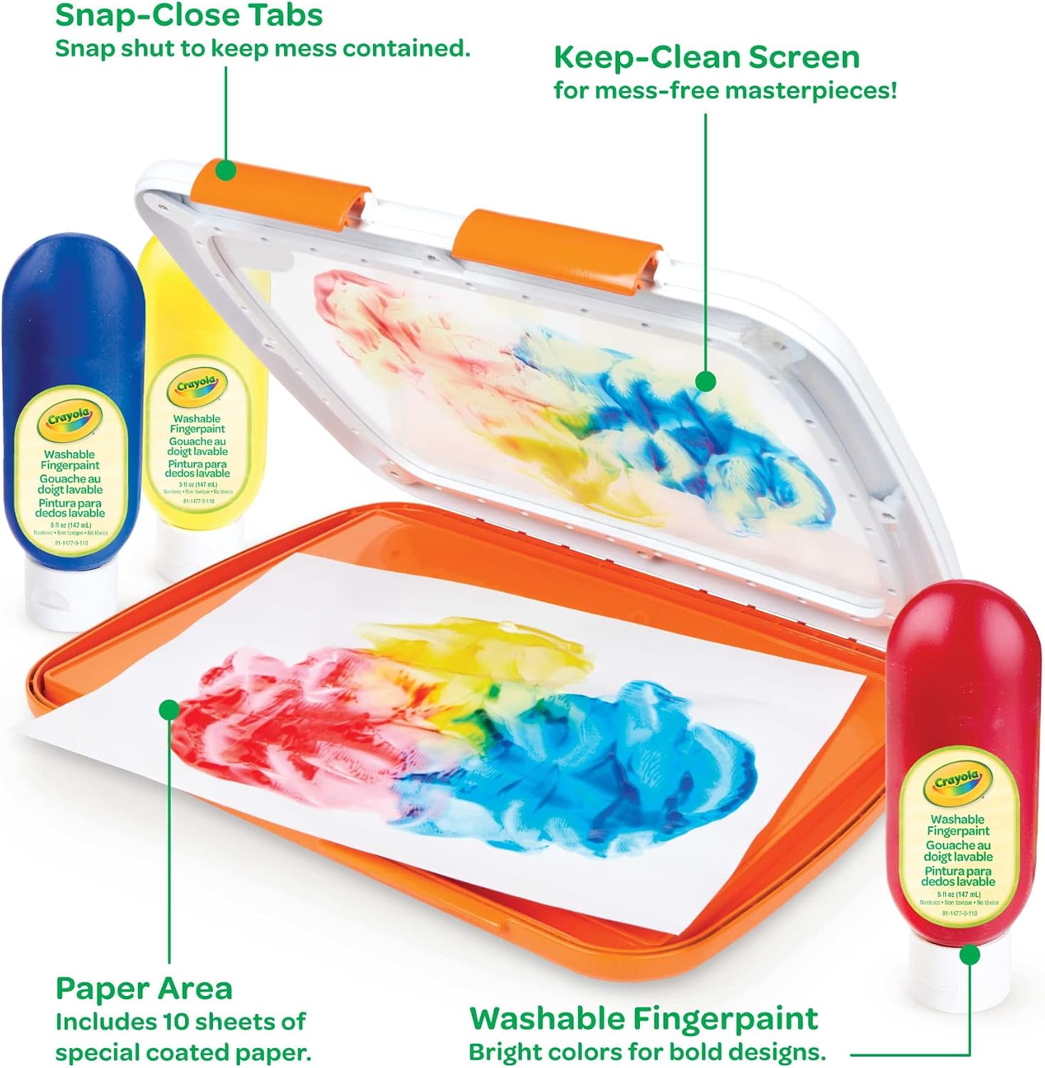 Crayola : Fingerpaint (Bilingual)