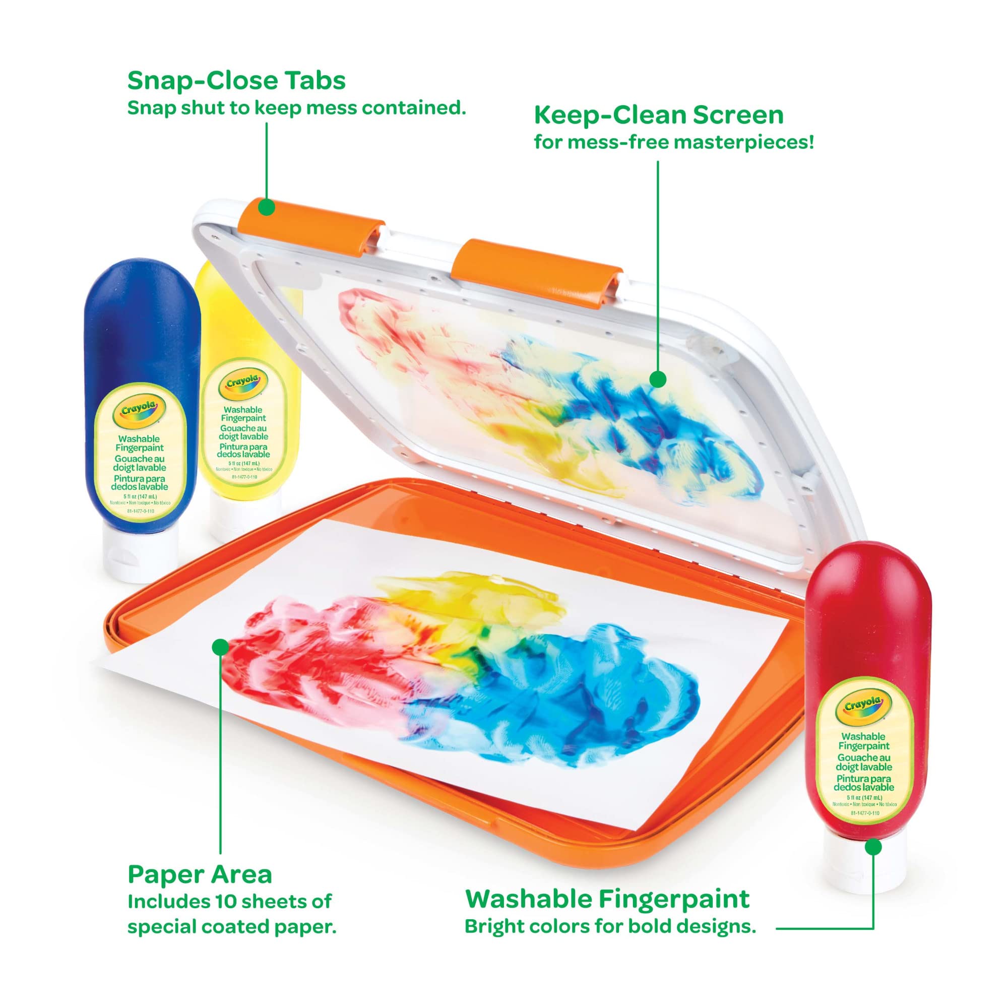Crayola : Pintura de dedos (bilingüe)