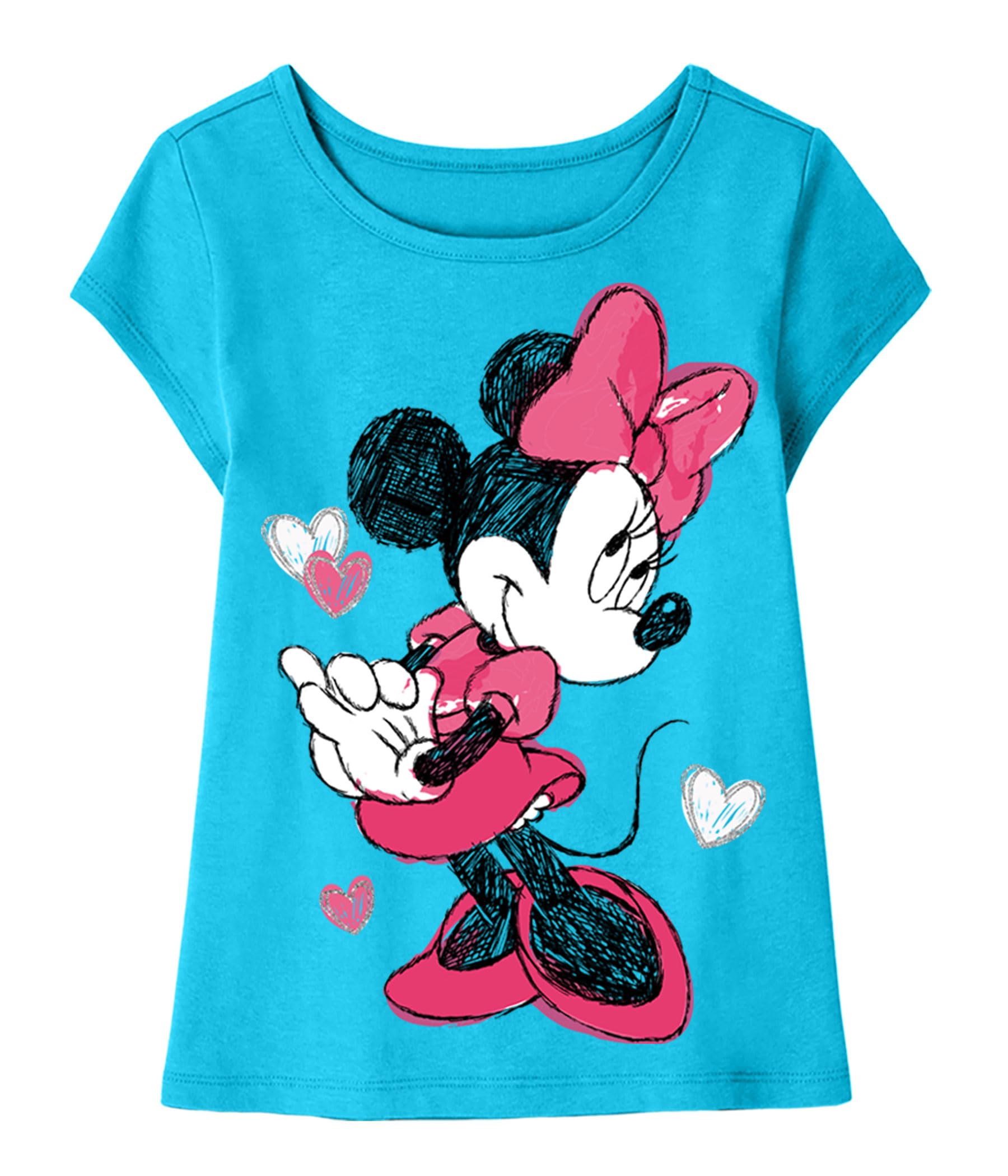 Disney Minnie Mouse T-Shirt (Sets) Daisy Duck Graphic Outfit Tee Infant Little - Picture 7 of 25