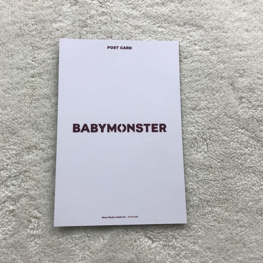 Amazon.co.jp: BABYMONSTER パリタ カード B賞 5 12 限定 ベビモン