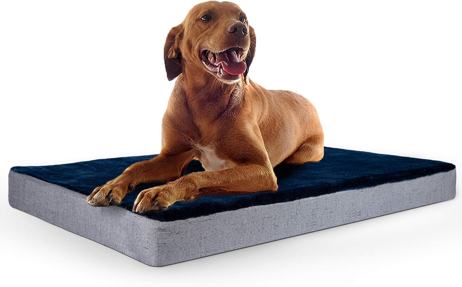 INVENHO Memory Foam Dog Bed 40" x 27”Large Size Orthopedic Dog Bed, Therapeutic Joint & Muscle Relief Removeable & Washable Bed Cover…