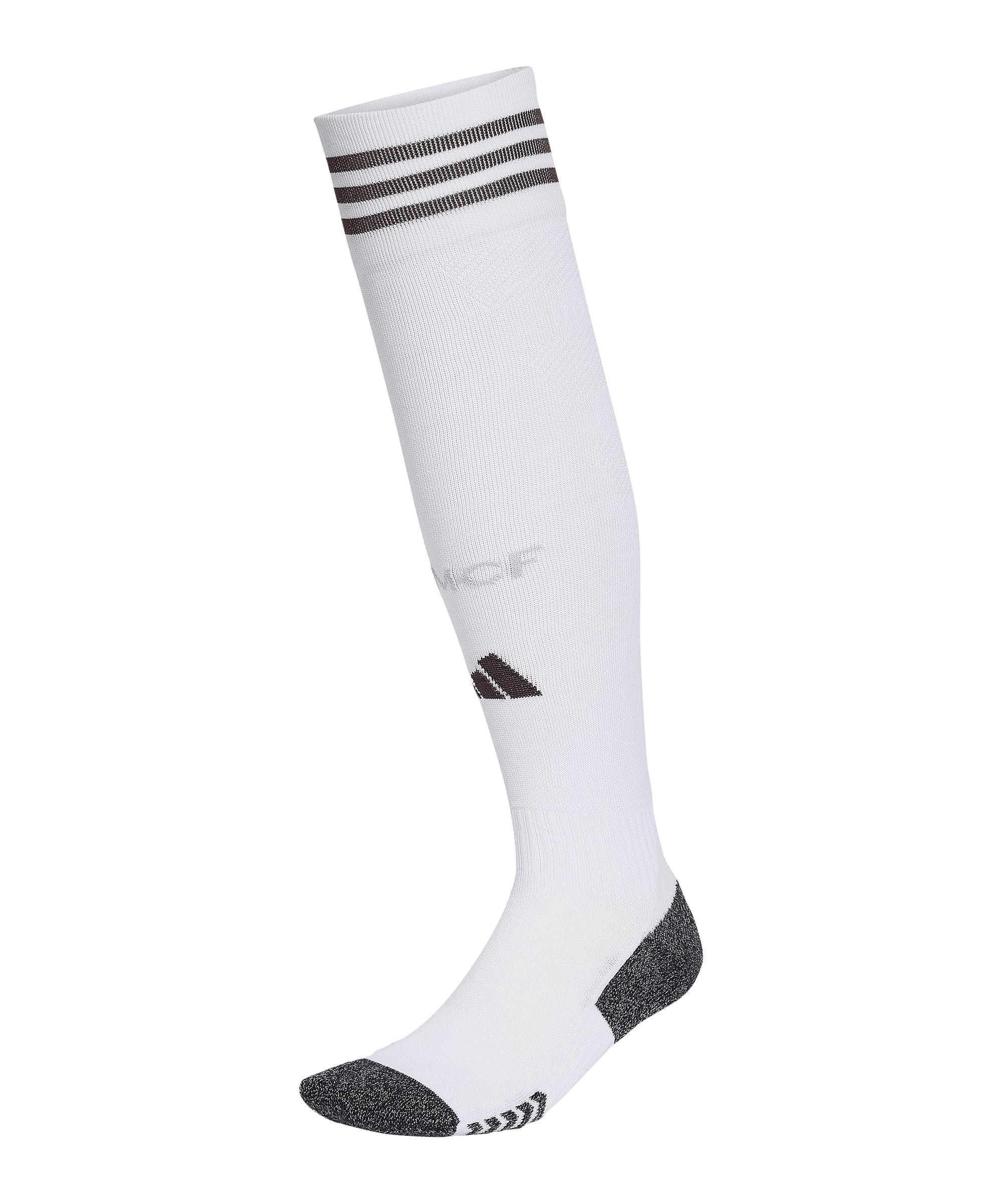 '25-'26 Real Madrid Home Socks (White) Adults Polyester Made By: Adidas Unisex White Small