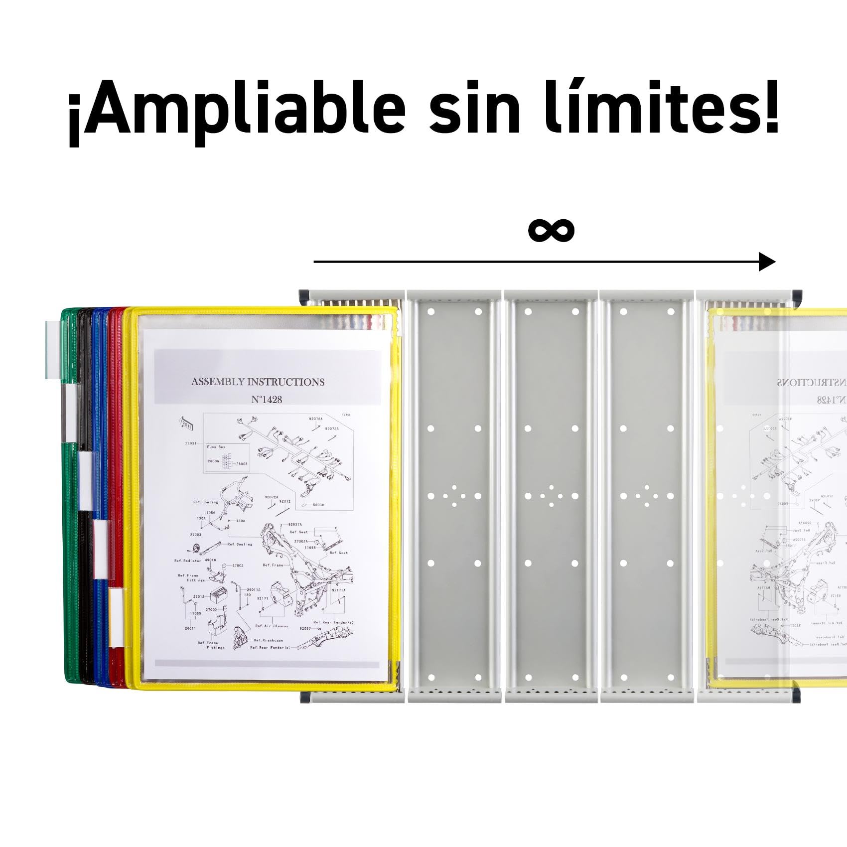 TARIFOLD 414171 - Clasificador de pared