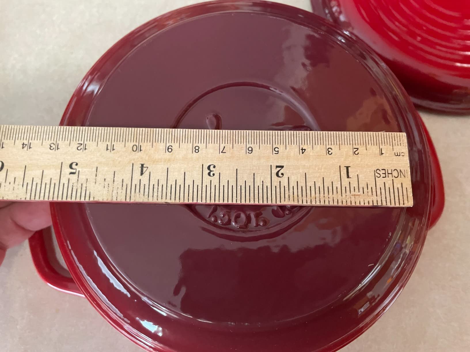 13/mo Finance Lodge EC6D33 Enameled Cast Iron Dutch Oven, 6Quart