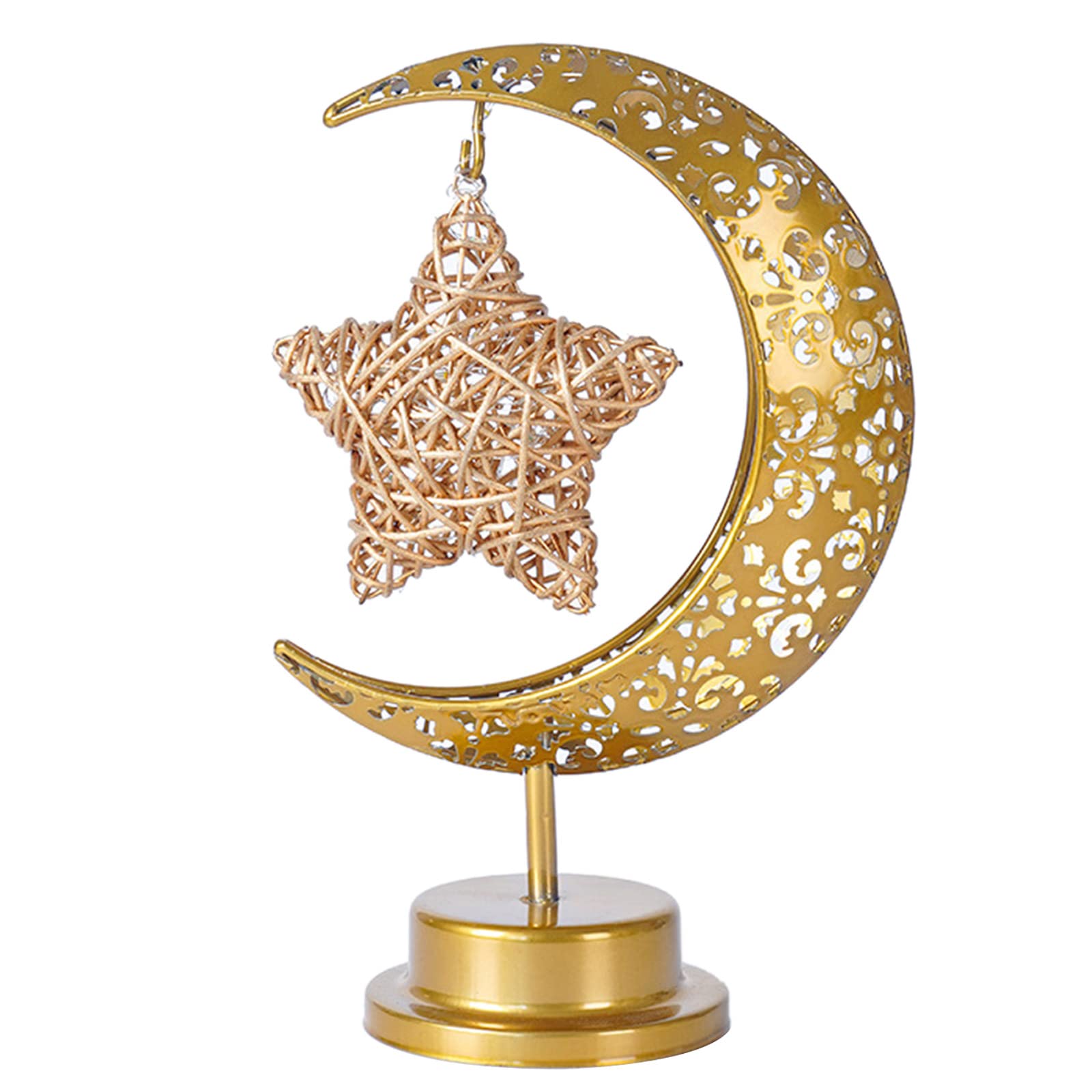 Kalttoy C Wrought Iron Eid Led Light Star Decorative Glowing Light Supplies For Wedding Birthday Festival Eid Lights