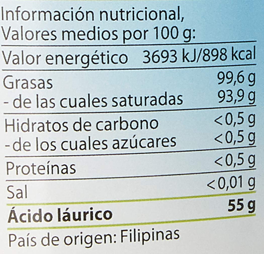 Dr. Goerg Aceite de coco PREMIUM Bio - 400 ml.